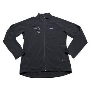 Patagonia Women’s Adze Jacket - Black Lightweight Windbreaker -‎ size L
